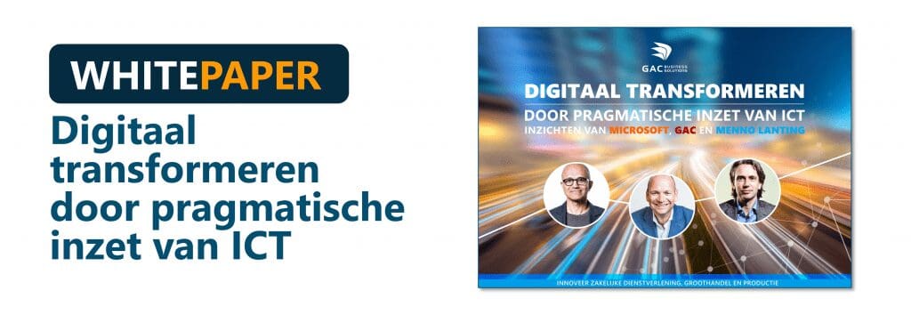 Digitaal Transformeren Whitepaper