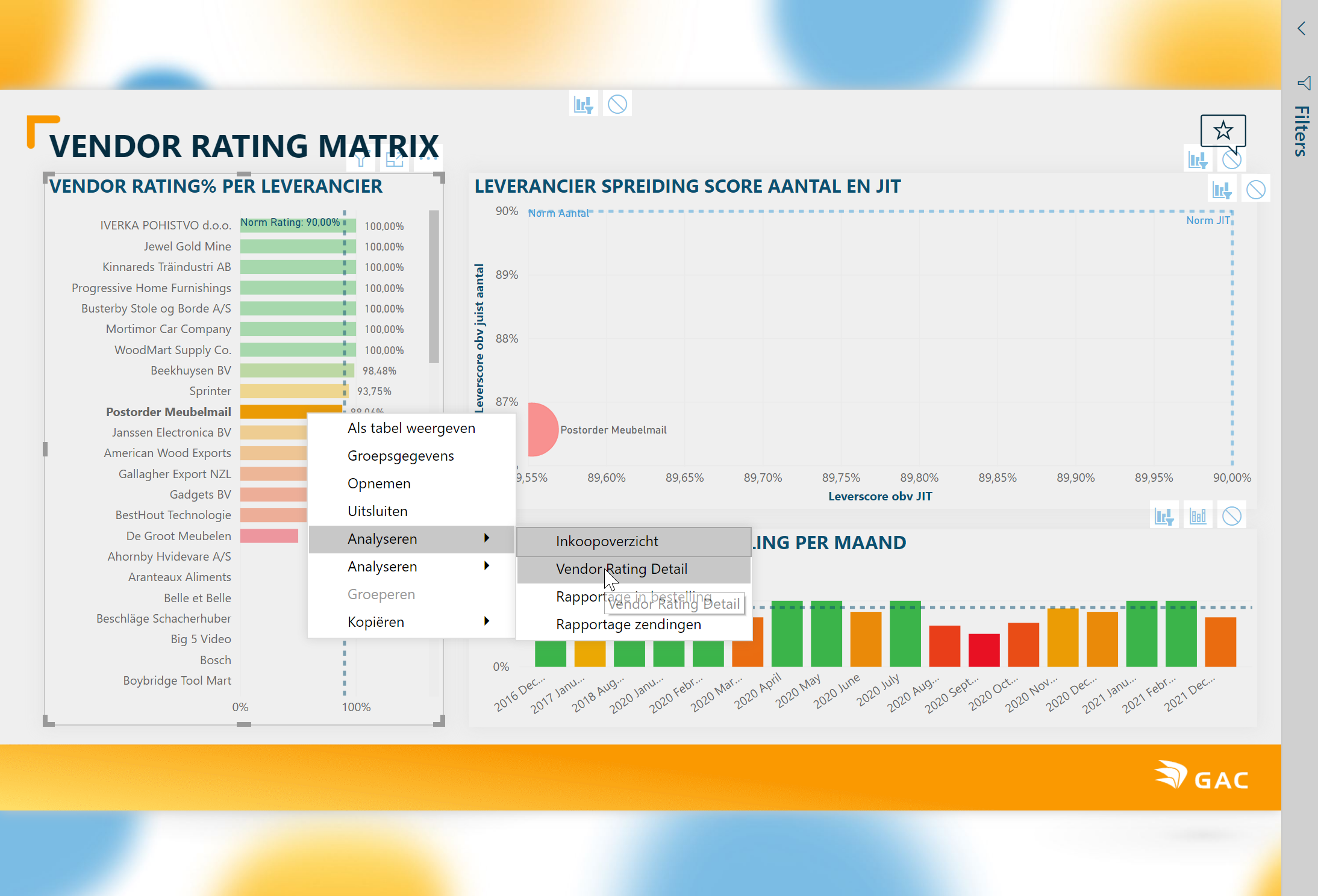 Power BI user flow