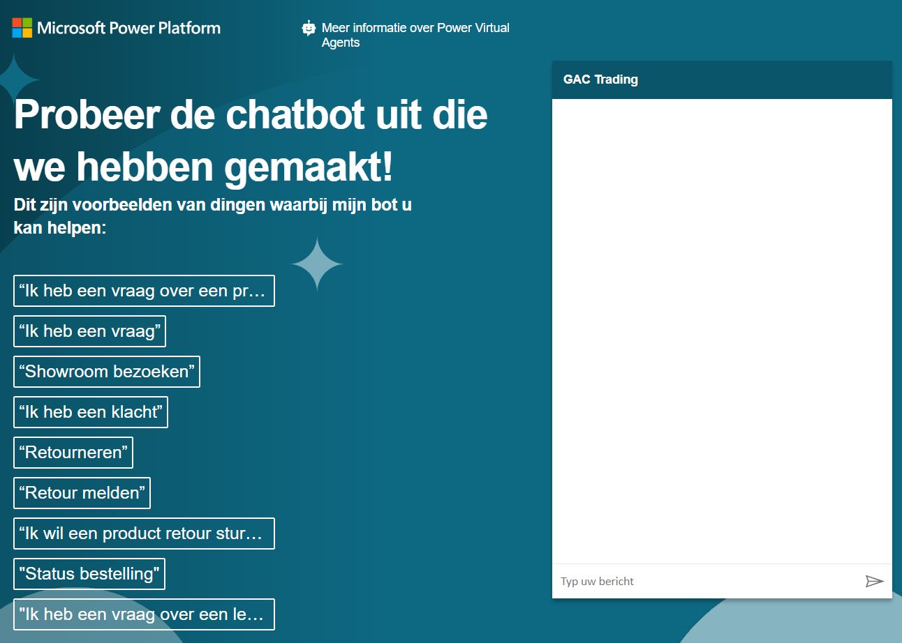 chatbot klantenservice