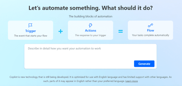 microsoft copilot power automate