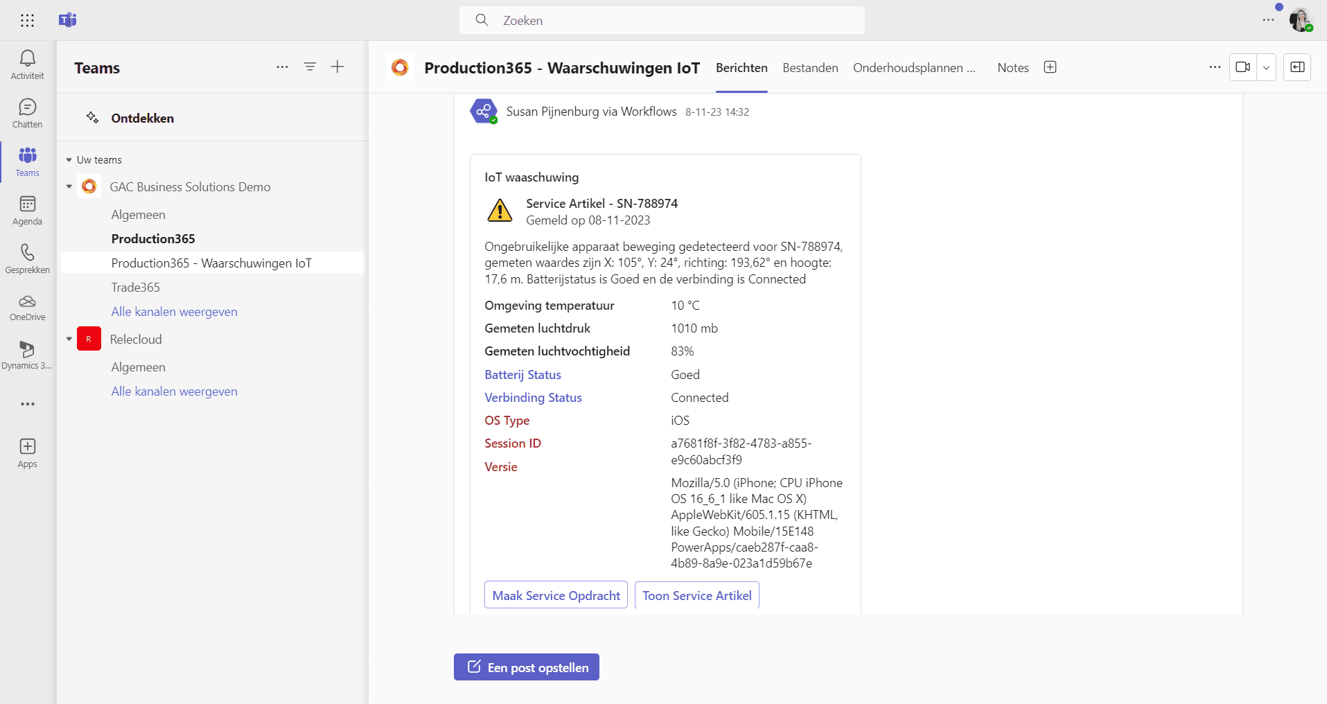 ESG rapportage power platform