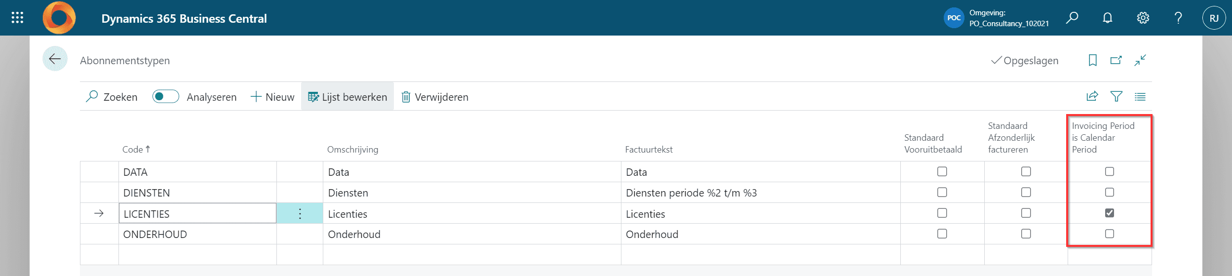 abonnementenmodule